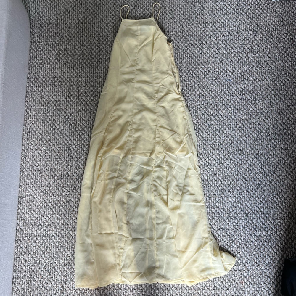 ASOS Yellow Maxi Dress